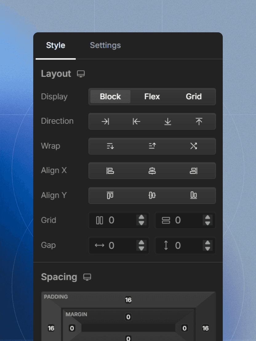 Style down to the pixel